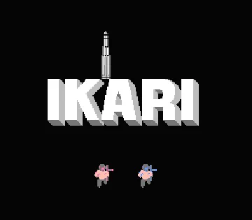 Ikari (Japan) screen shot title